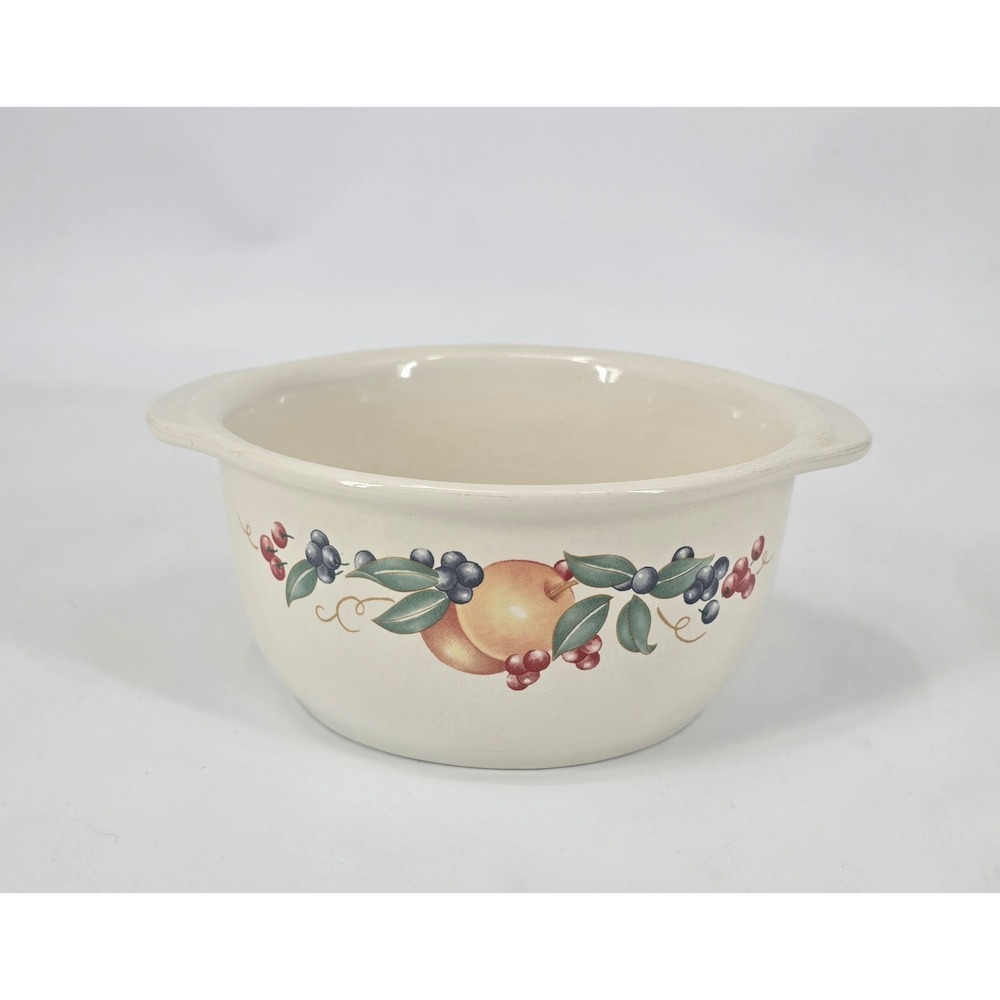 Vintage Corelle Coordinates Abundance 1.5 Qt Casserole Dish Fruit Cottagecore